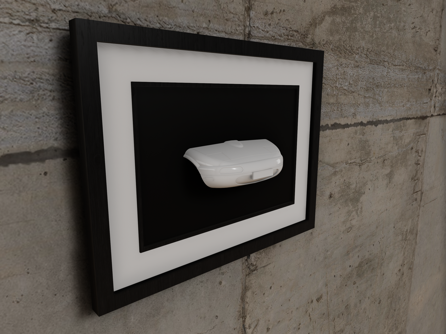 Mazda MX5 wall art,3D printed sculpture
