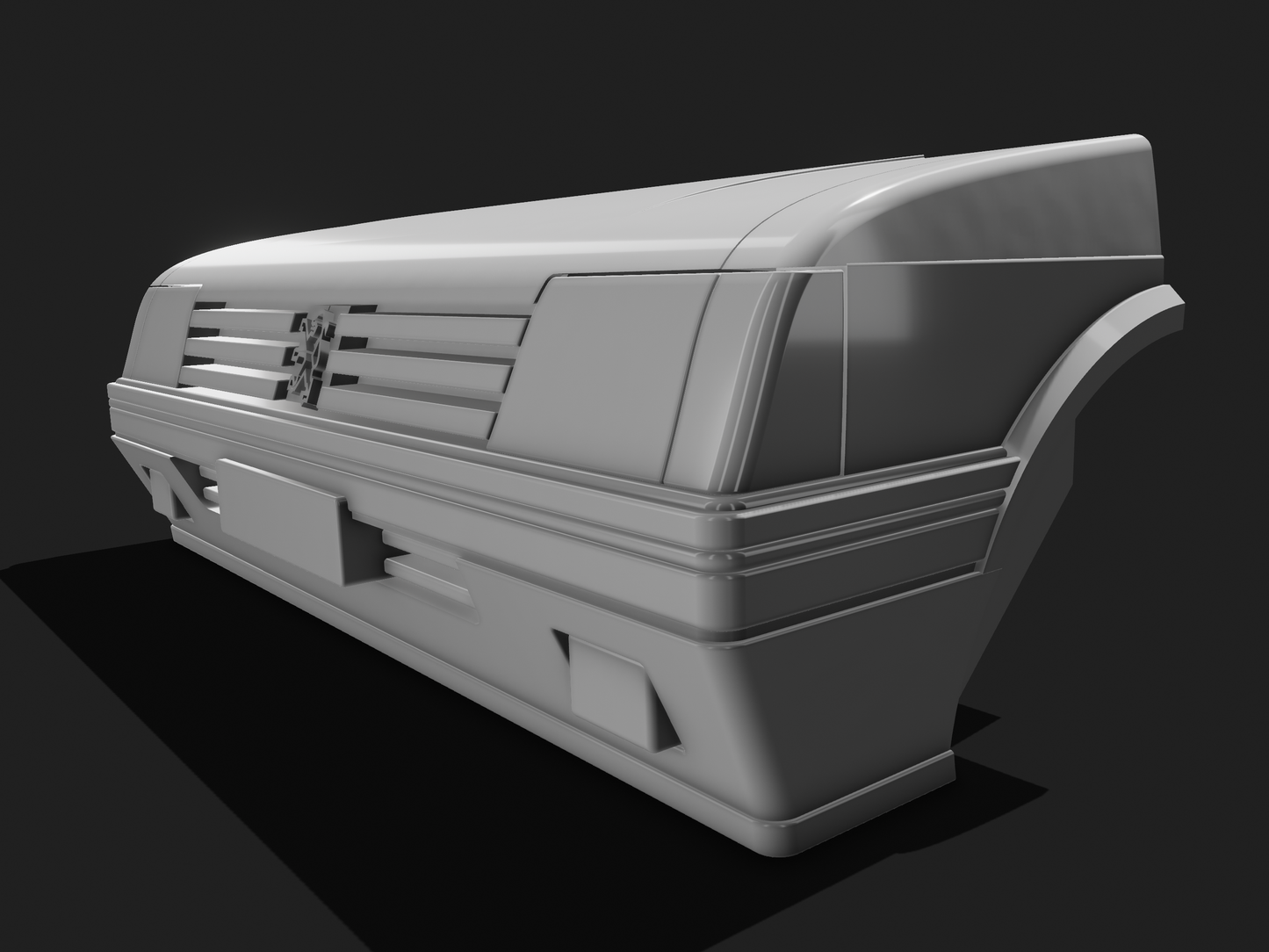Peugeot 205 GTI wall art,3D printed sculpture