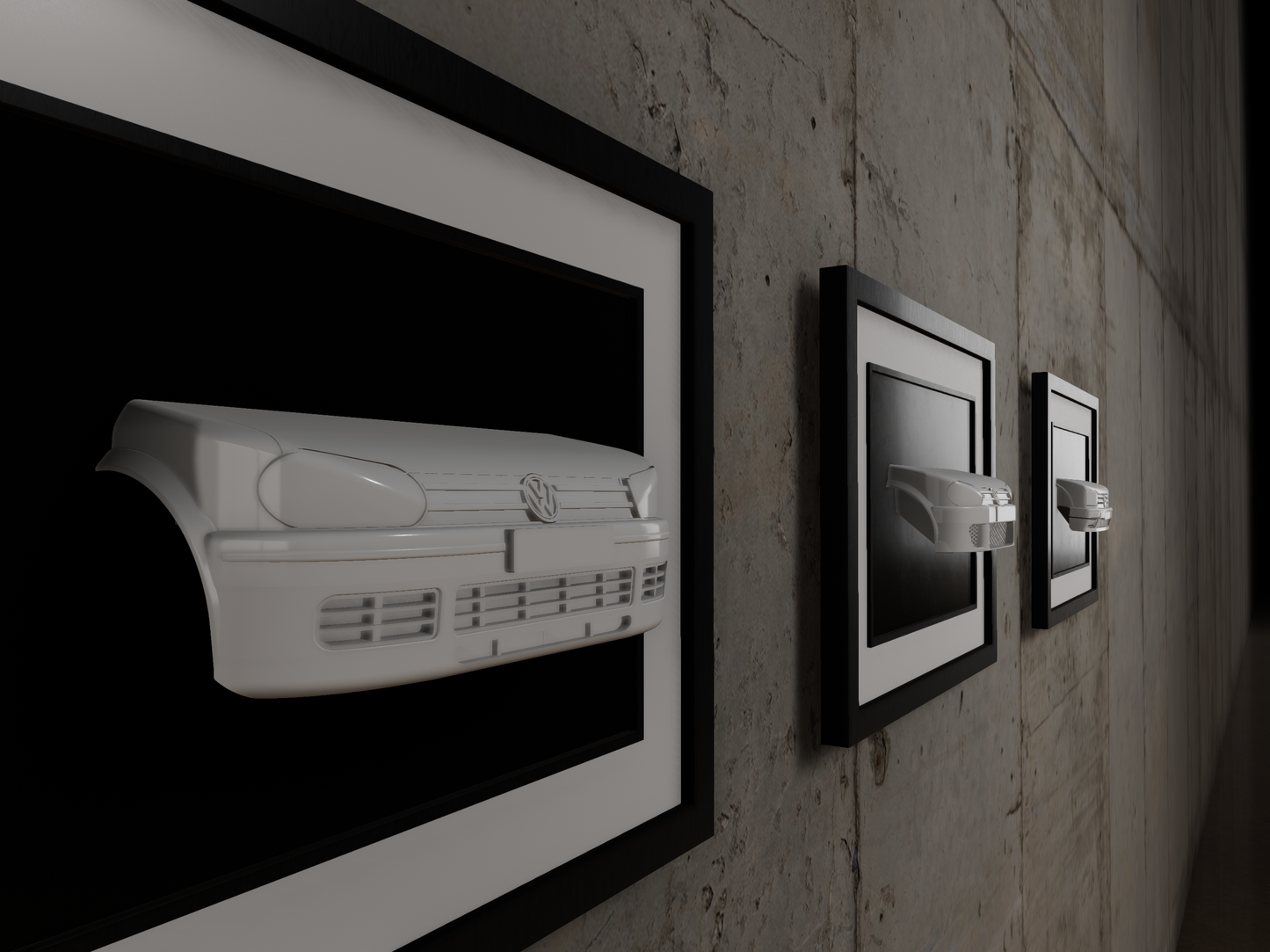 GOLF MK4 GTI 3D wall art