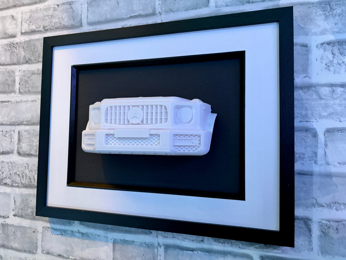 Mercedes G wagon wall decor. Car sculpture, garage decor