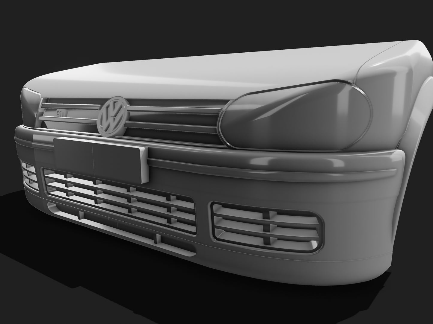 GOLF MK4 GTI 3D wall art