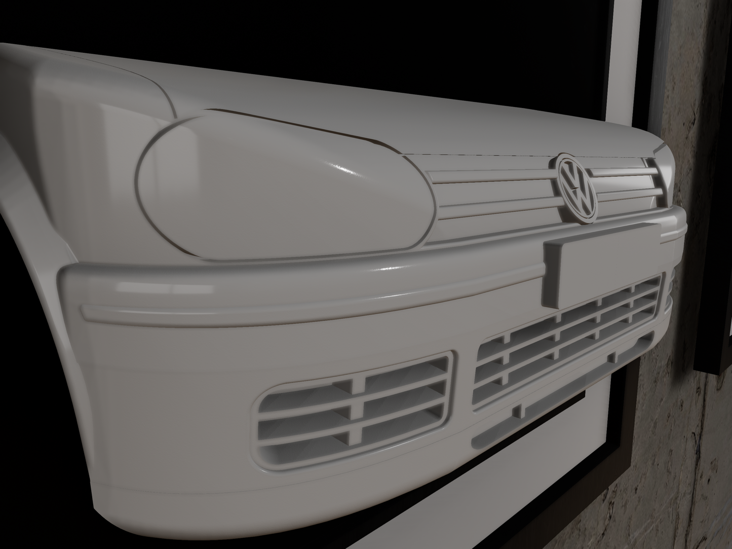 GOLF MK4 GTI 3D wall art