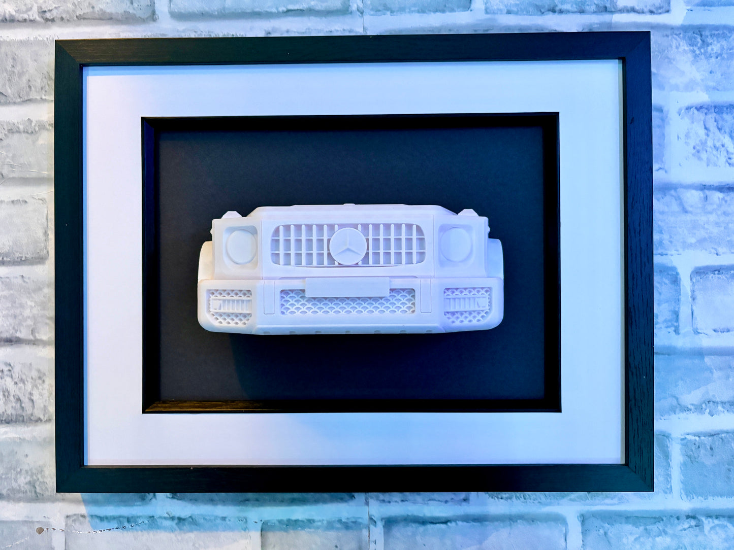 Mercedes G wagon wall decor. Car sculpture, garage decor
