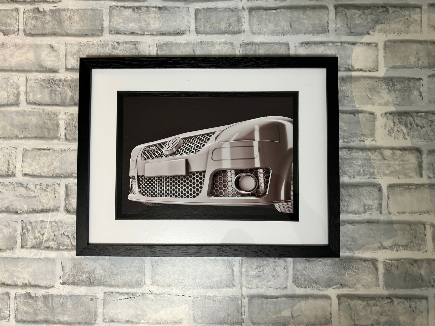 VW Golf GTI mk5 3D render wall art