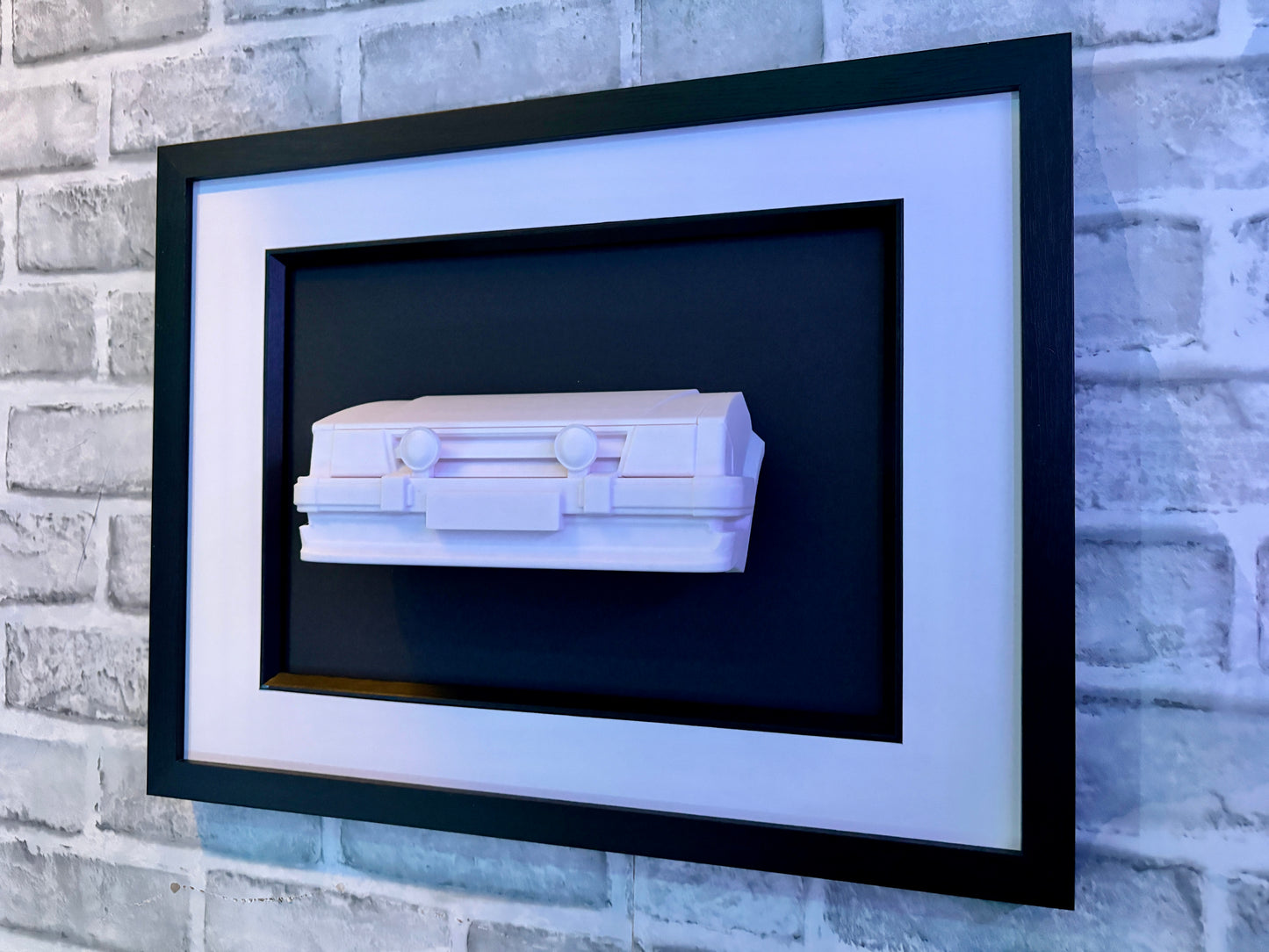 Rs Turbo escort, car wall art, garage decor, Ford