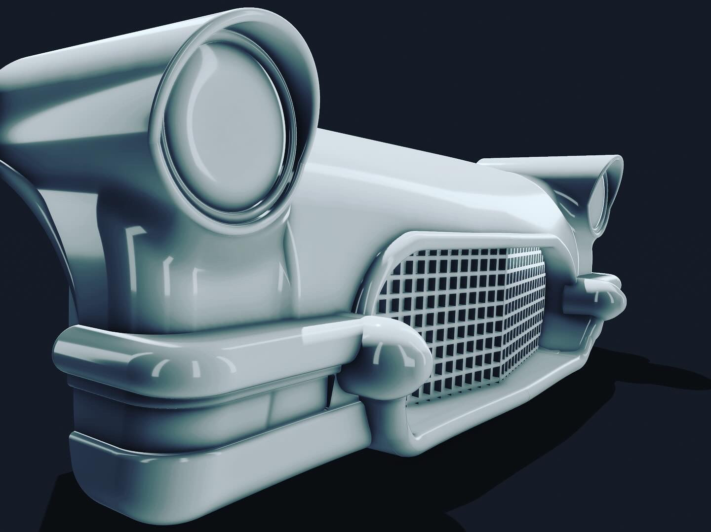 Ford 57 thunderbird wall art, car sculpture