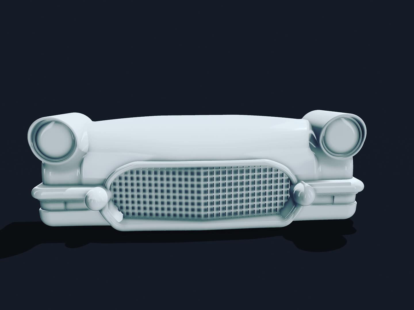 Ford 57 thunderbird wall art, car sculpture