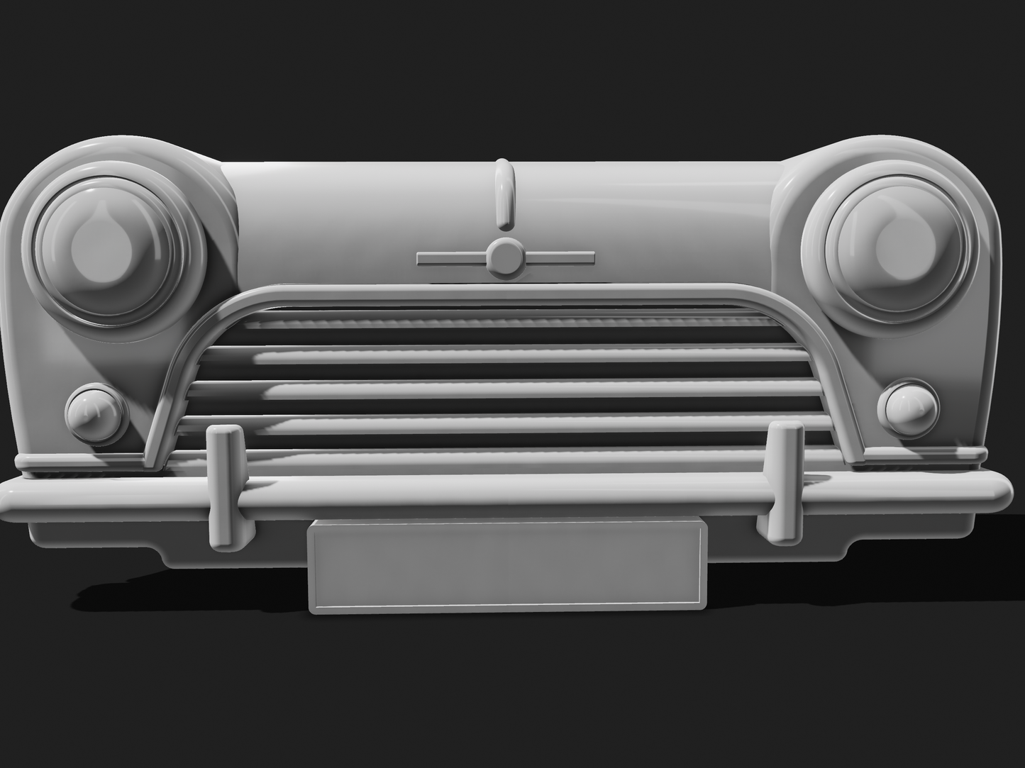 Classic MINI wall art, 3D printed sculpture, car artwork