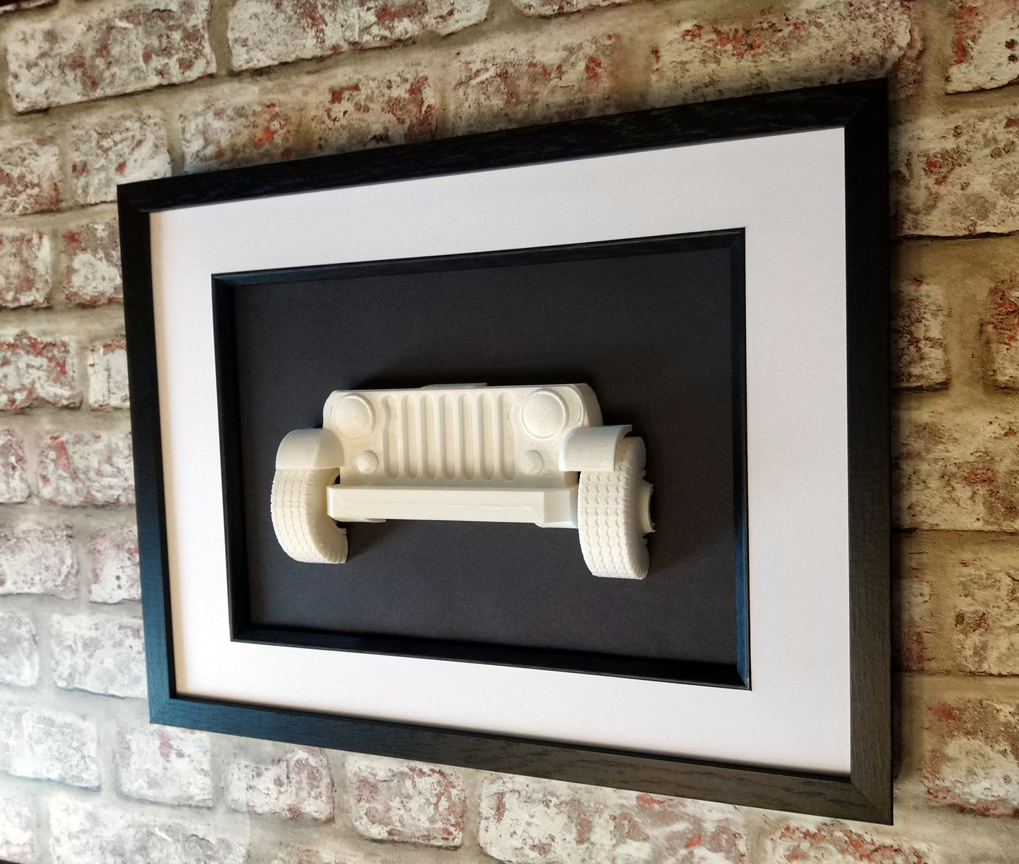 Jeep CJ5 Sculpture, Car wall Art