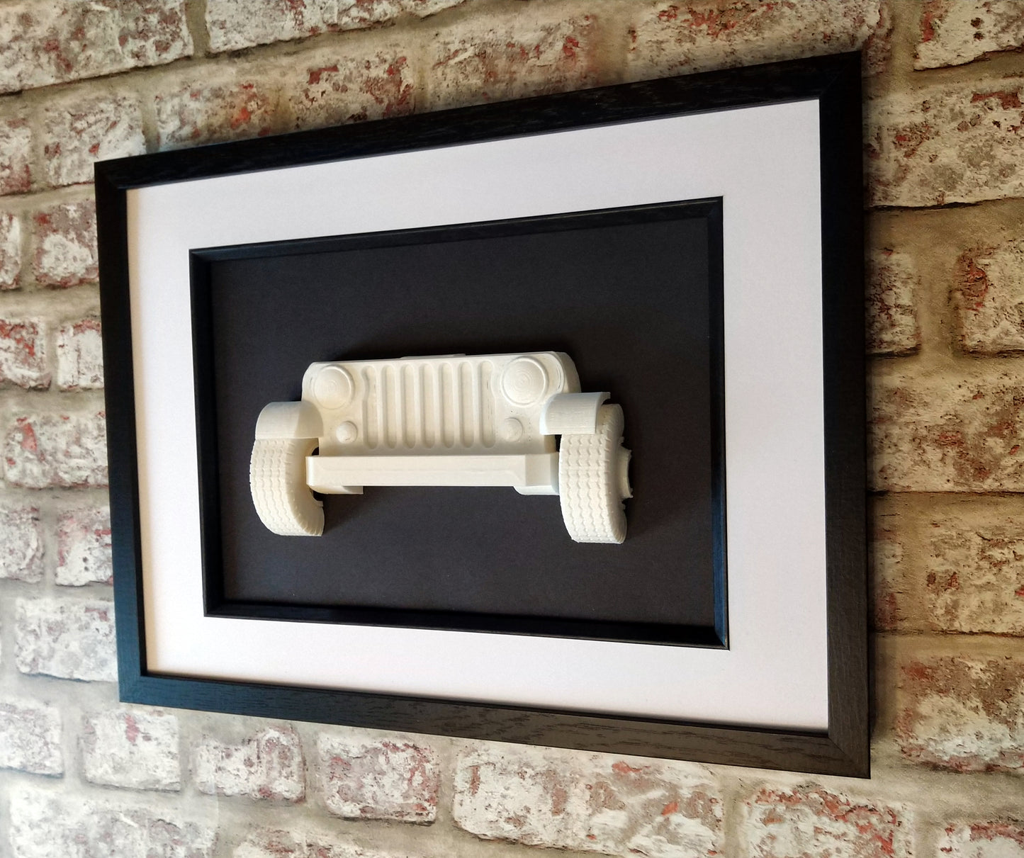 Jeep CJ5 Sculpture, Car wall Art
