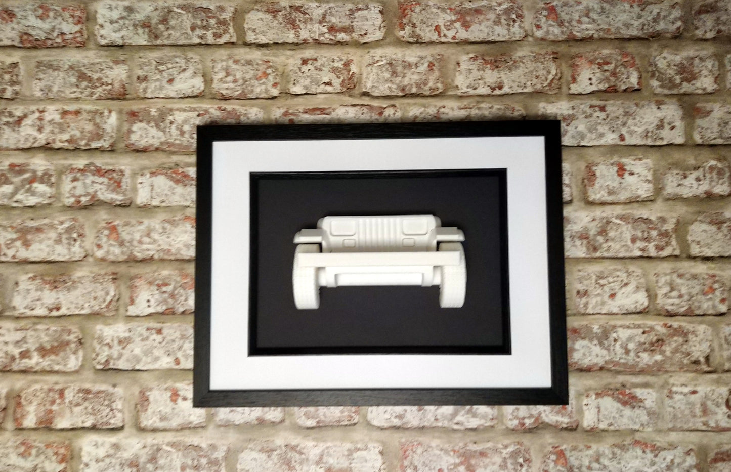 Jeep YJ 3D sculpture, Car Wall Art