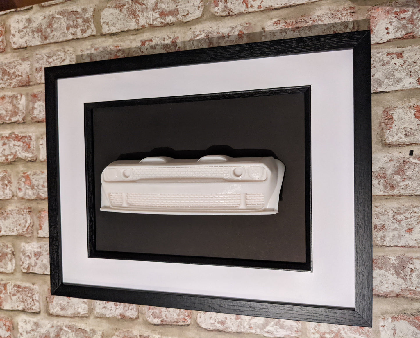 Dodge Challenger Red Eye Sculpture, car wall art