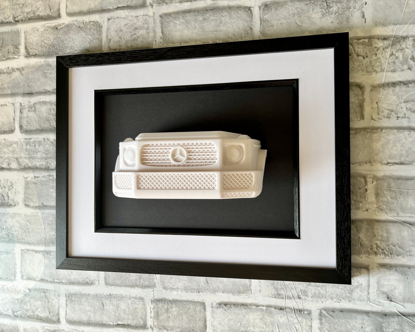 Mercedes G wagon wall decor. Car sculpture, garage decor