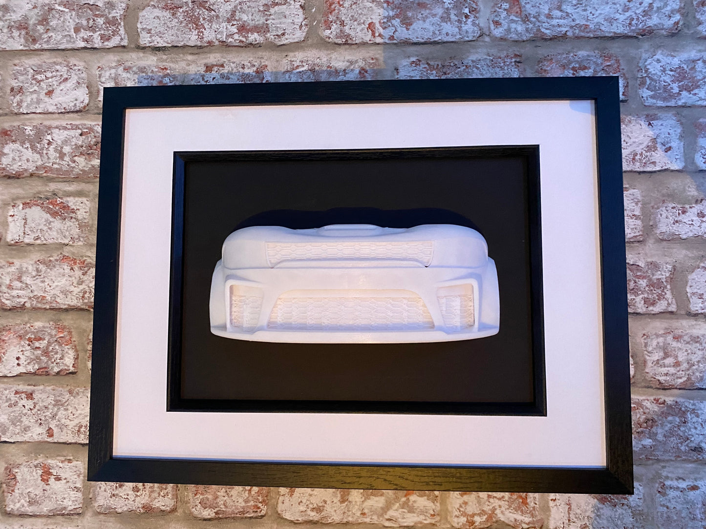 Dodge Charger Hellcat Widebody Car artwork, 3D printed sculpture