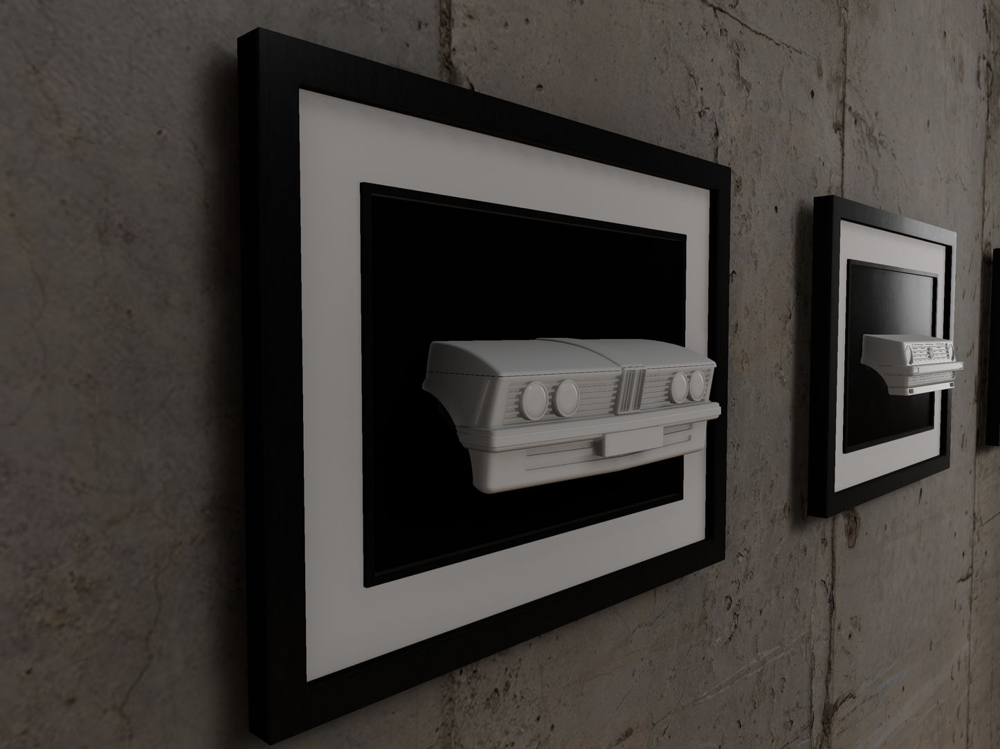 Bmw E21 3d wall art,car sculpture