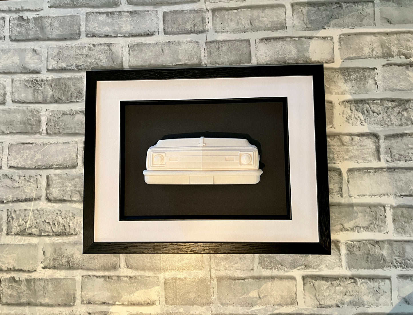 Chevy C10 wall sculpture, car artwork