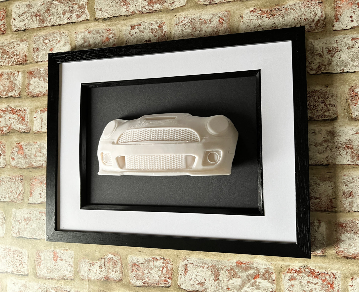 BMW MINI wall art, 3D printed sculpture, car artwork