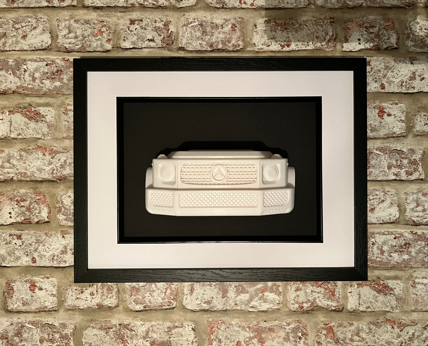 Mercedes G wagon wall decor. Car sculpture, garage decor