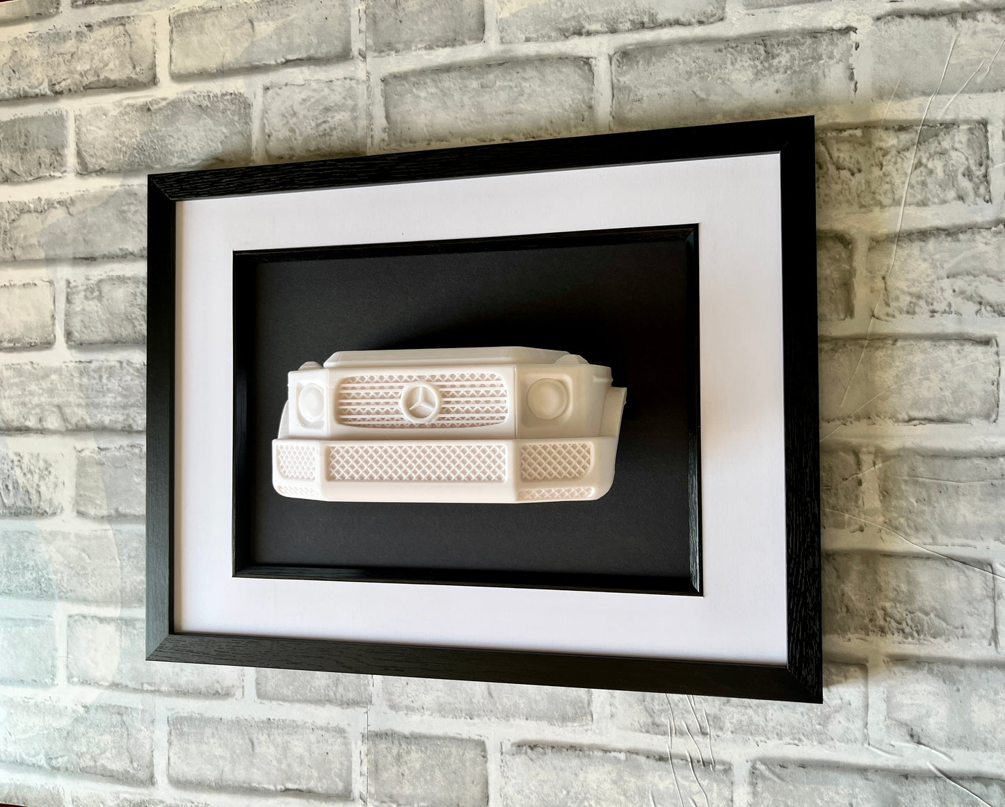 Mercedes G wagon wall decor. Car sculpture, garage decor