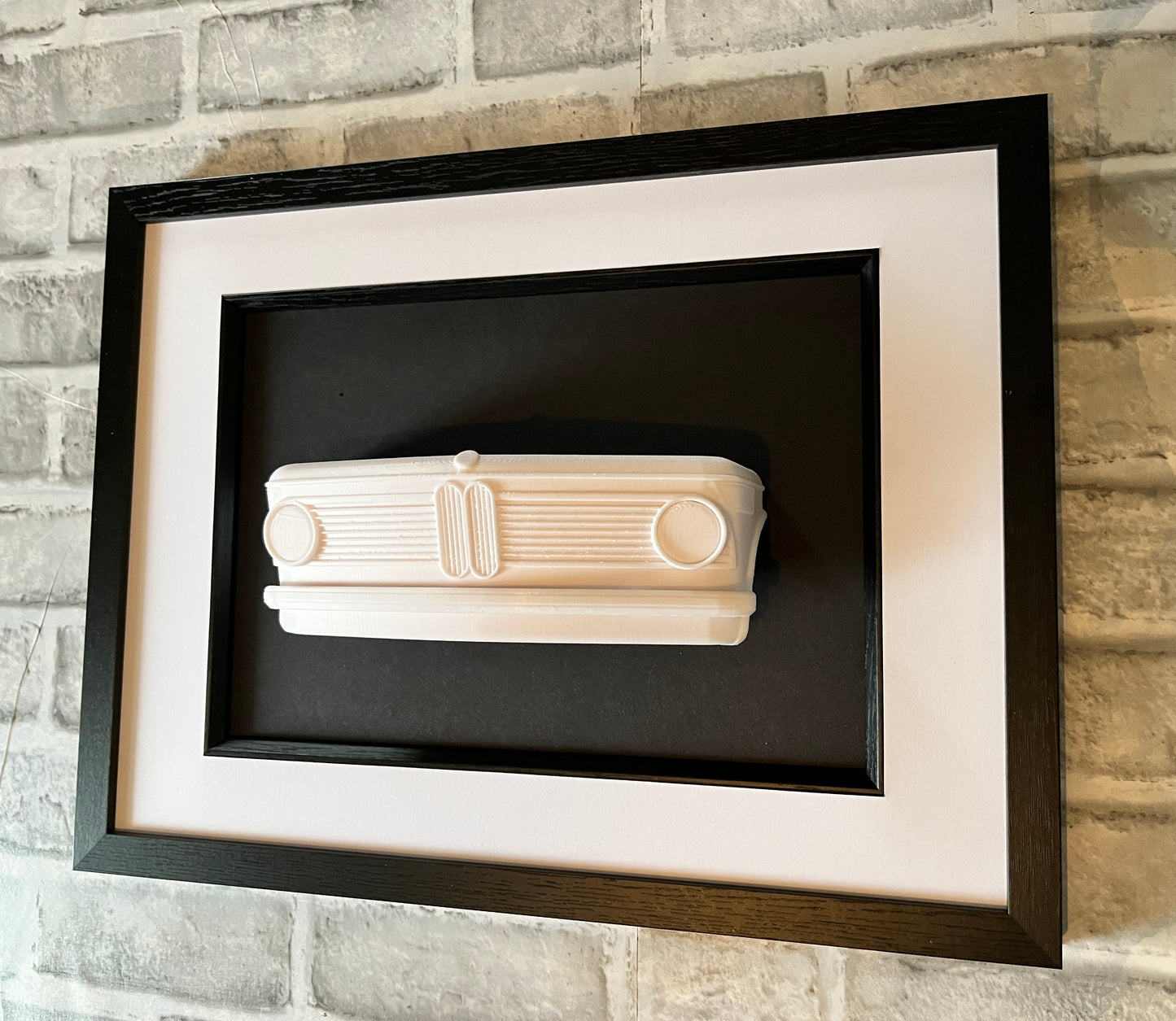 Bmw 2002 wall art, 3D printed car sculpture Garage Art