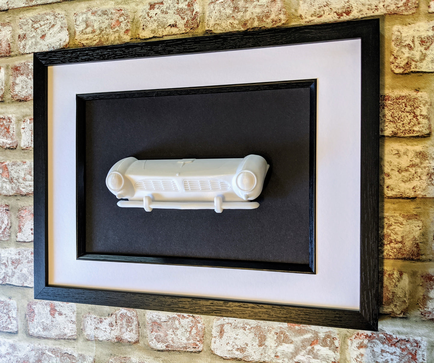 BMW 507 roadster wall art, 3D car sculpture, car artwork