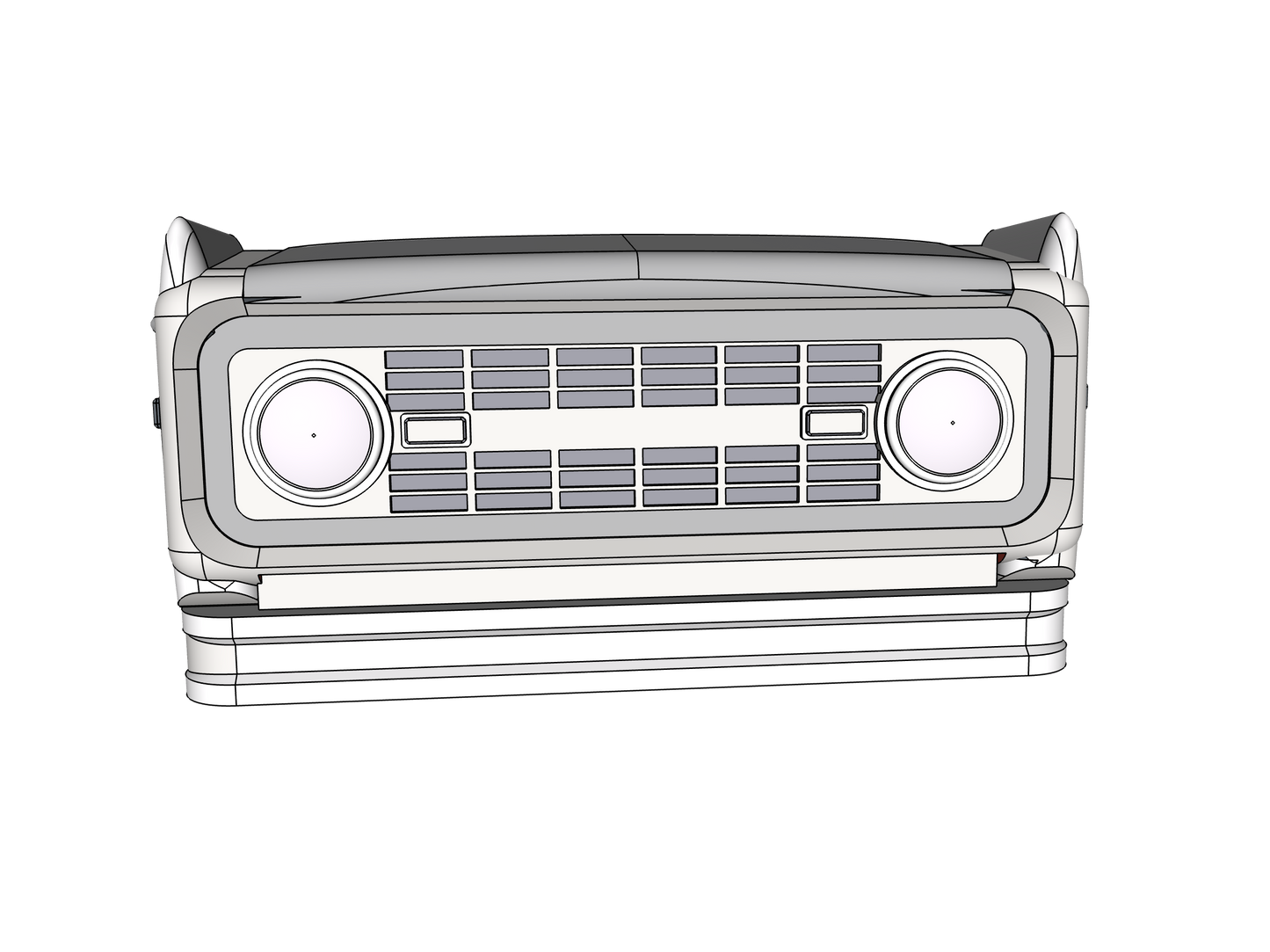 Ford BRONCO 3D wall Decor , car artwork