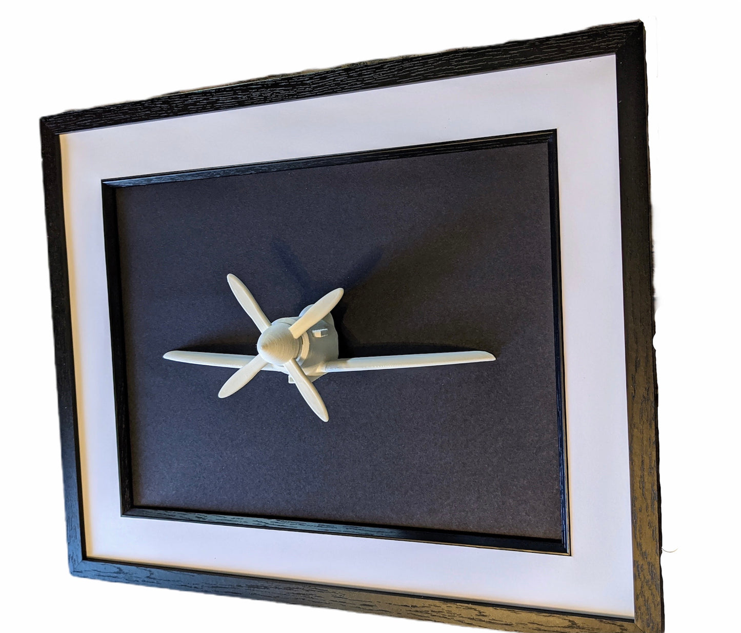 Spitfire 3d printed sculpture, ww2 aircraft model,plane wall art