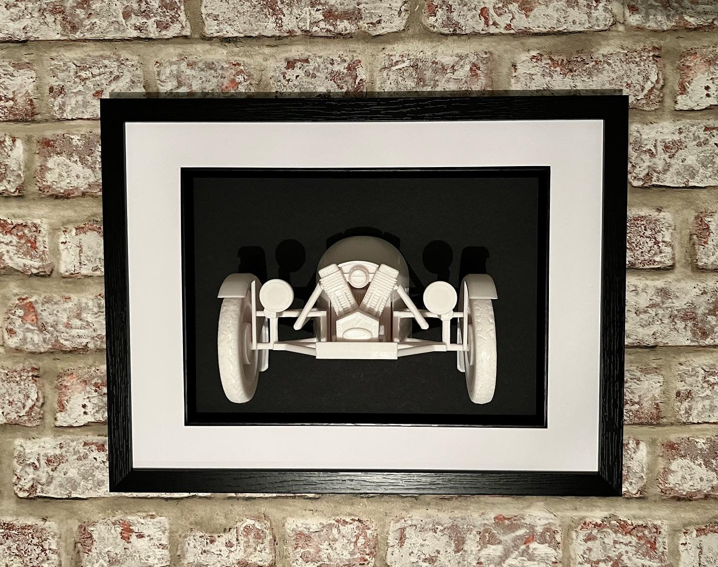 Morgan supersport wall decor,3D printed Sculpture car artwork
