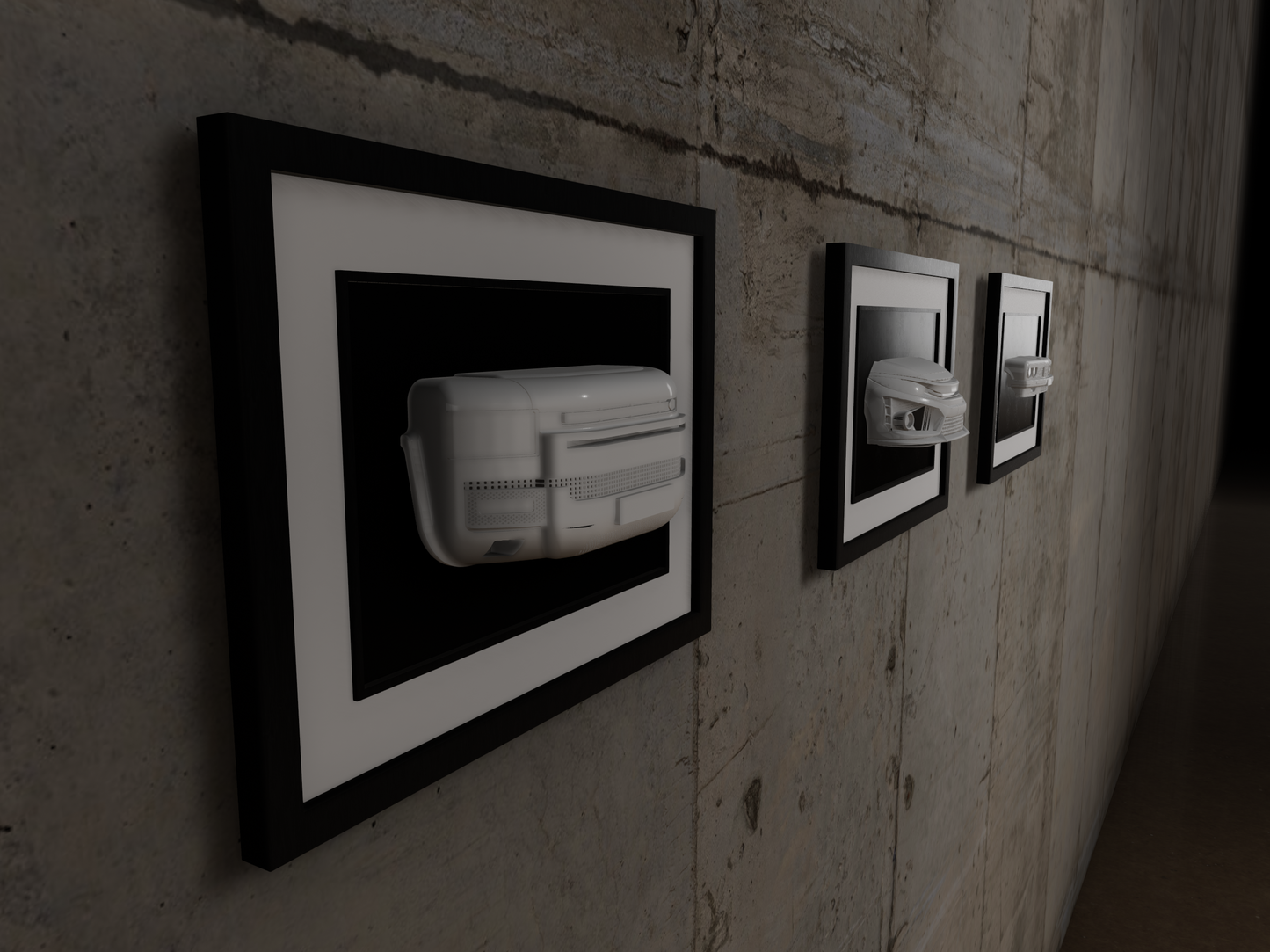 Landrover Defender , 3D car automotive wall art