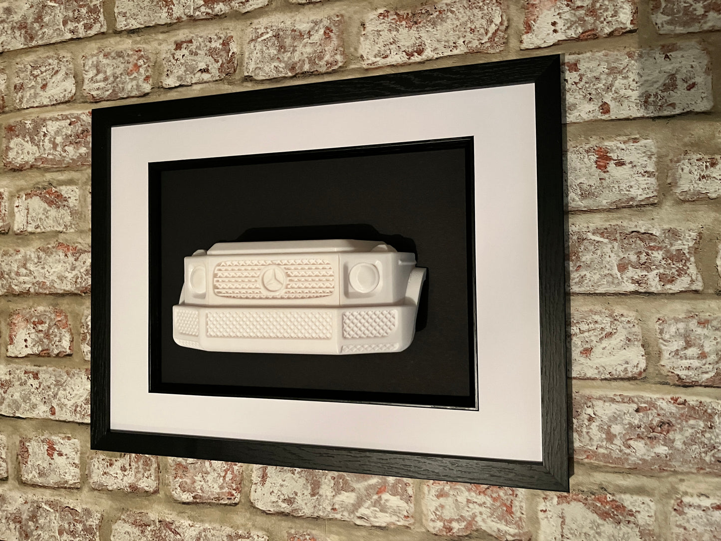 Mercedes G wagon wall decor. Car sculpture, garage decor
