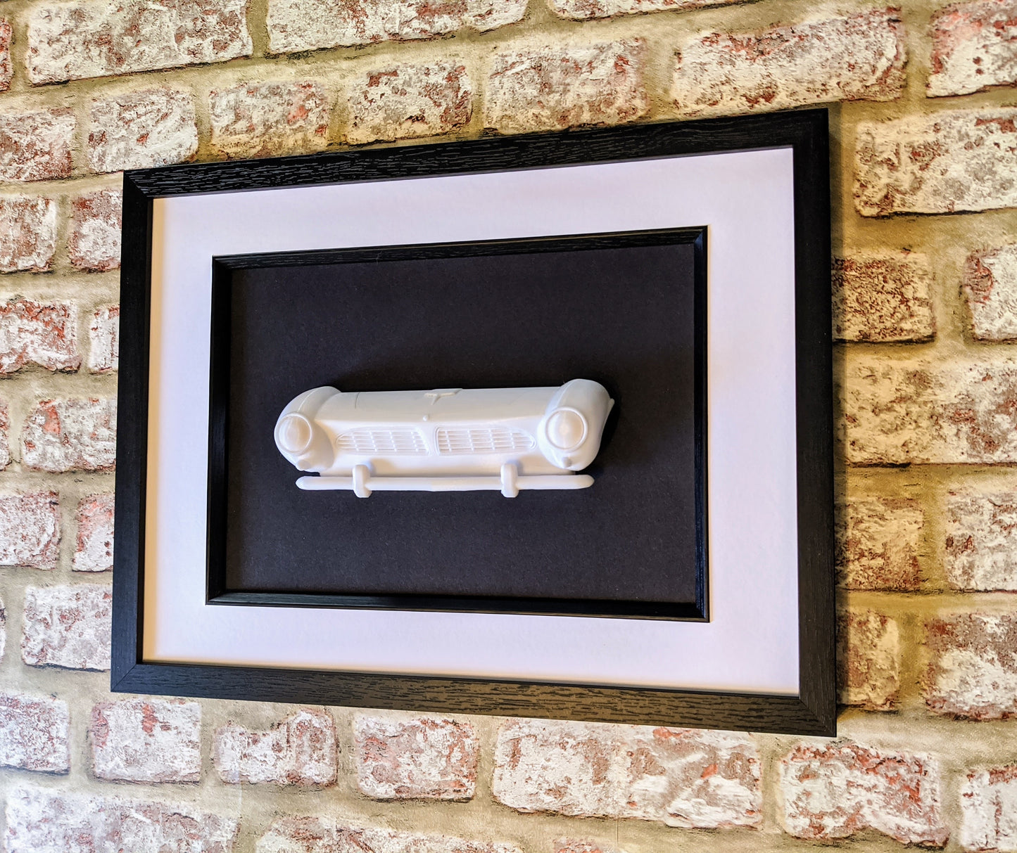 BMW 507 roadster wall art, 3D car sculpture, car artwork