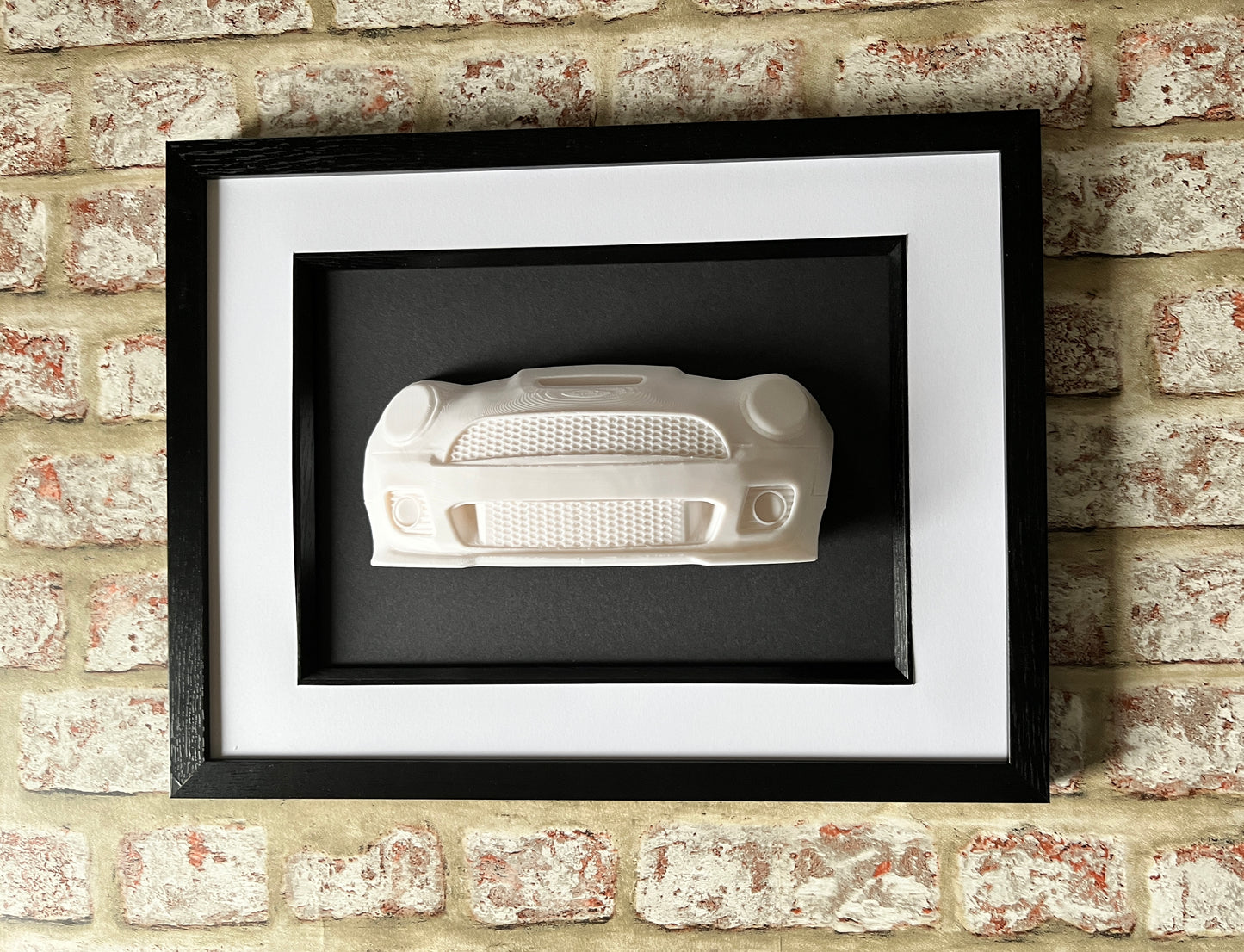 BMW MINI wall art, 3D printed sculpture, car artwork