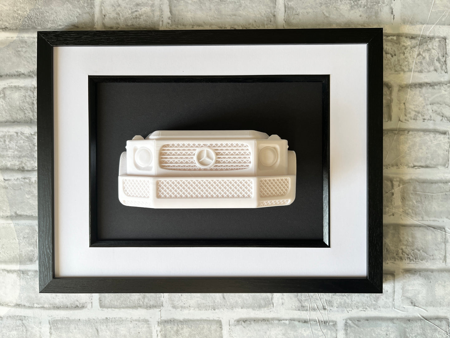 Mercedes G wagon wall decor. Car sculpture, garage decor