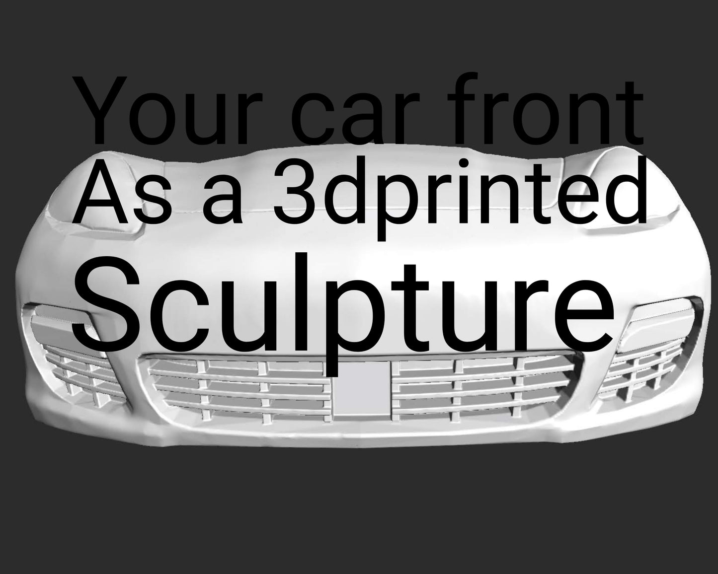 Custom 3D car Sculpture, car wall art
