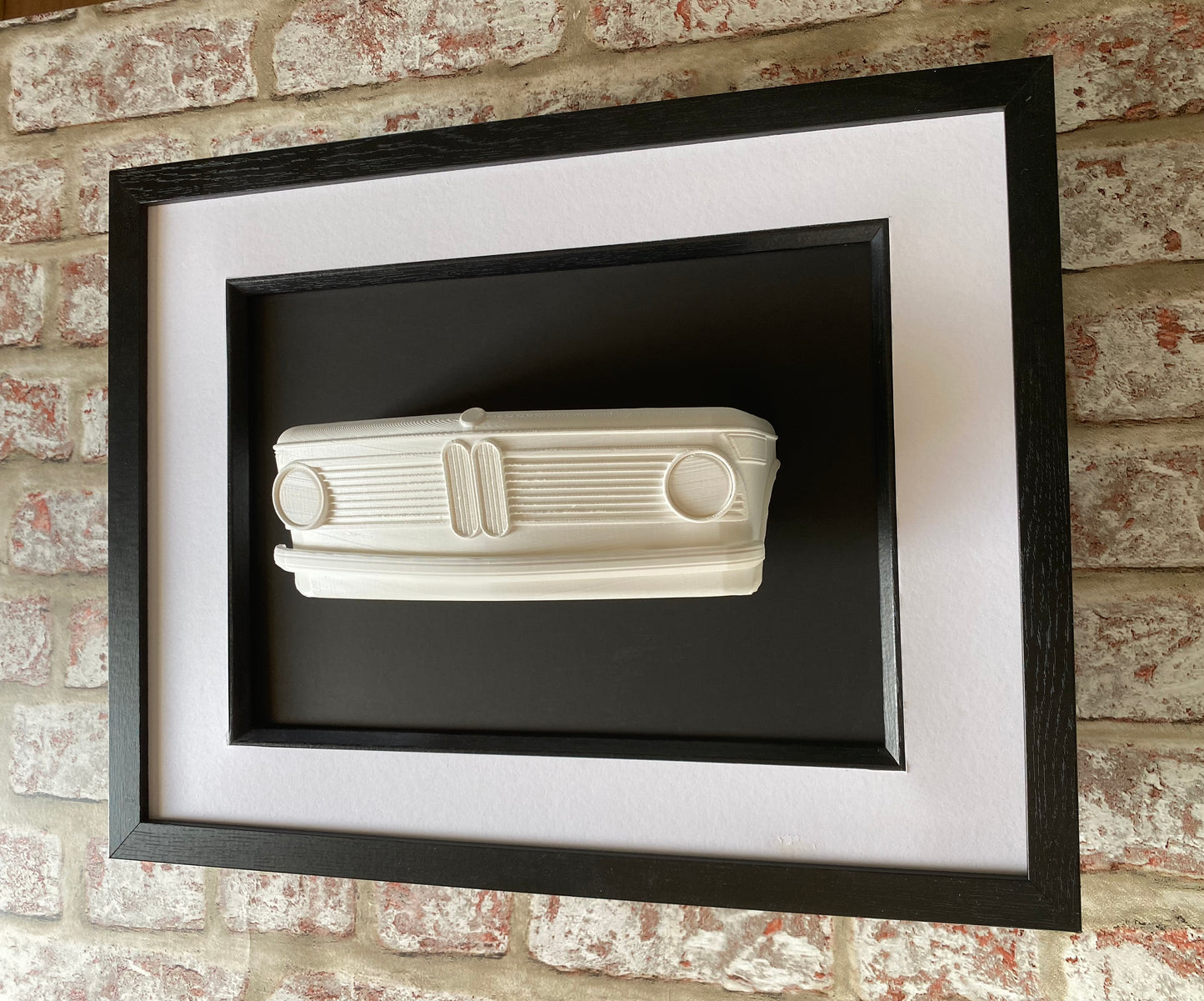 Bmw 2002 wall art, 3D printed car sculpture Garage Art