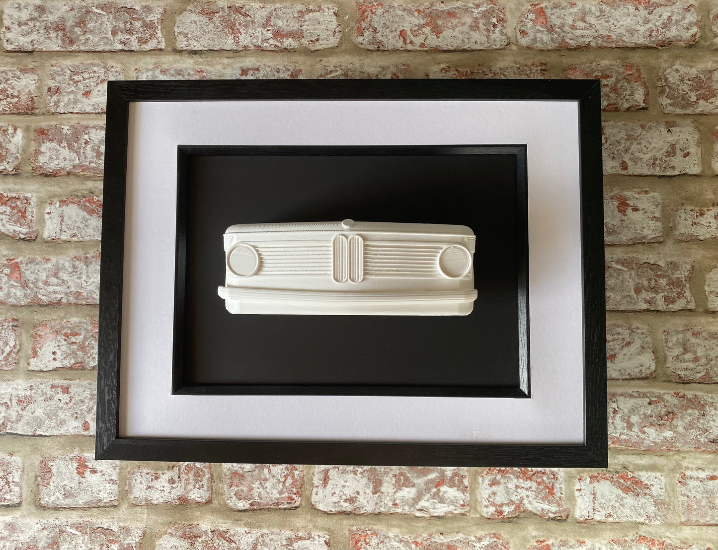 Bmw 2002 wall art, 3D printed car sculpture Garage Art
