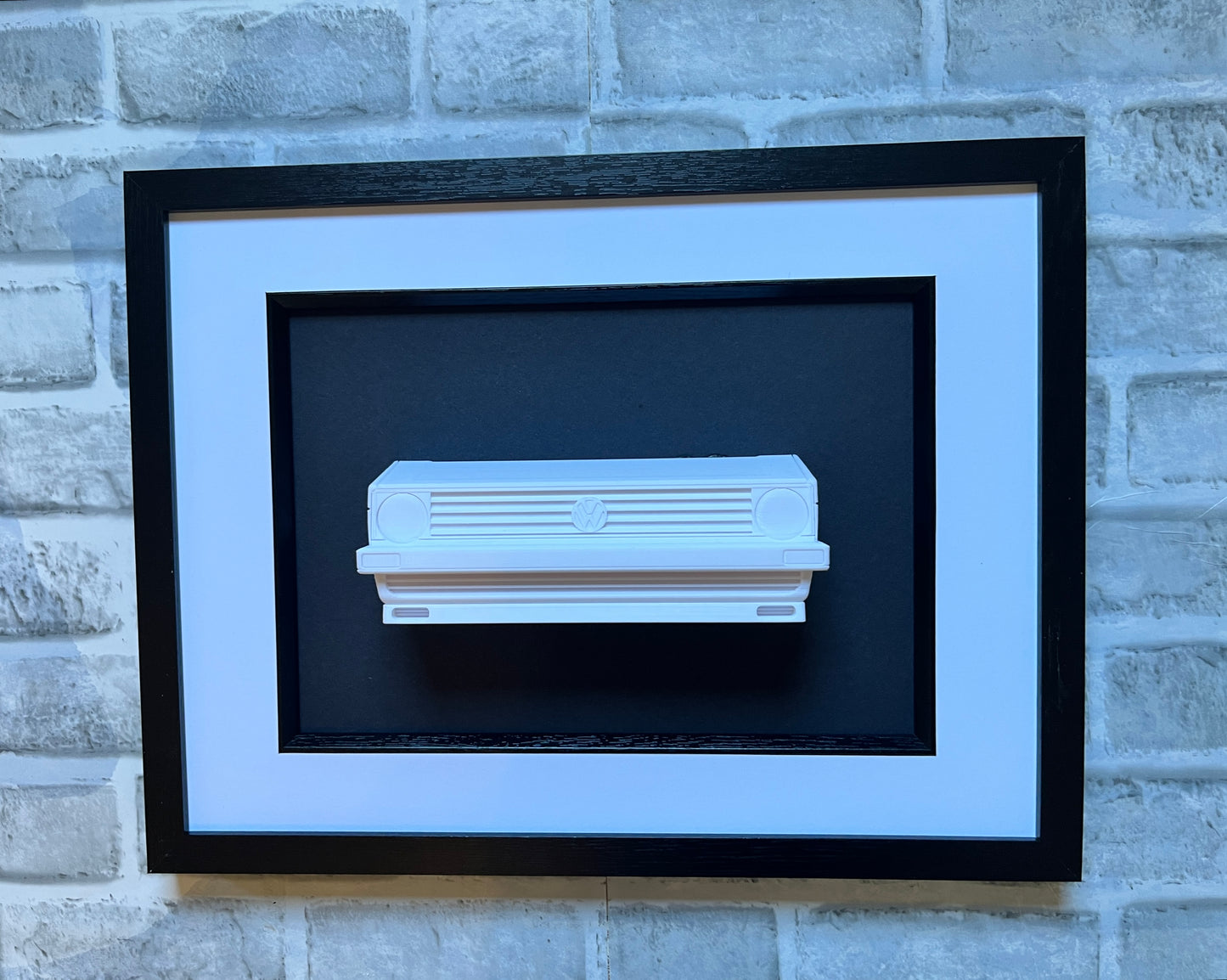 Golf MK2 GTI wall art, 3D decor, car artwork