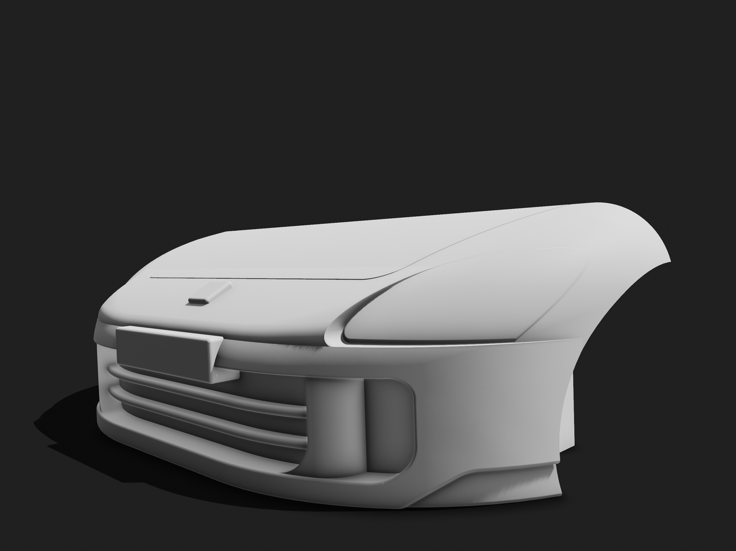 Honda S2000 3D printed wall art, car sculpture