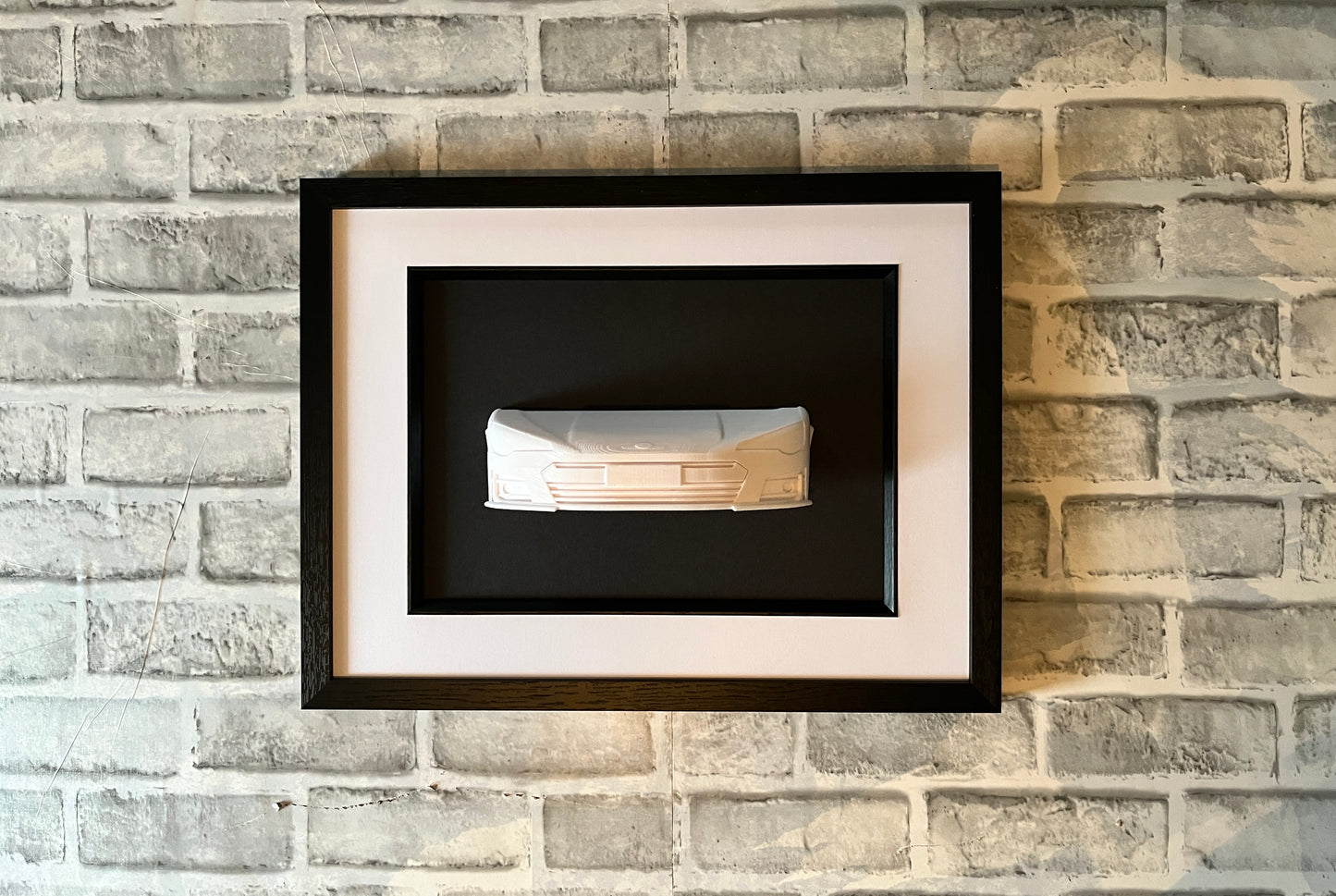Subaru BRZ 3D printed wall sculpture car art work