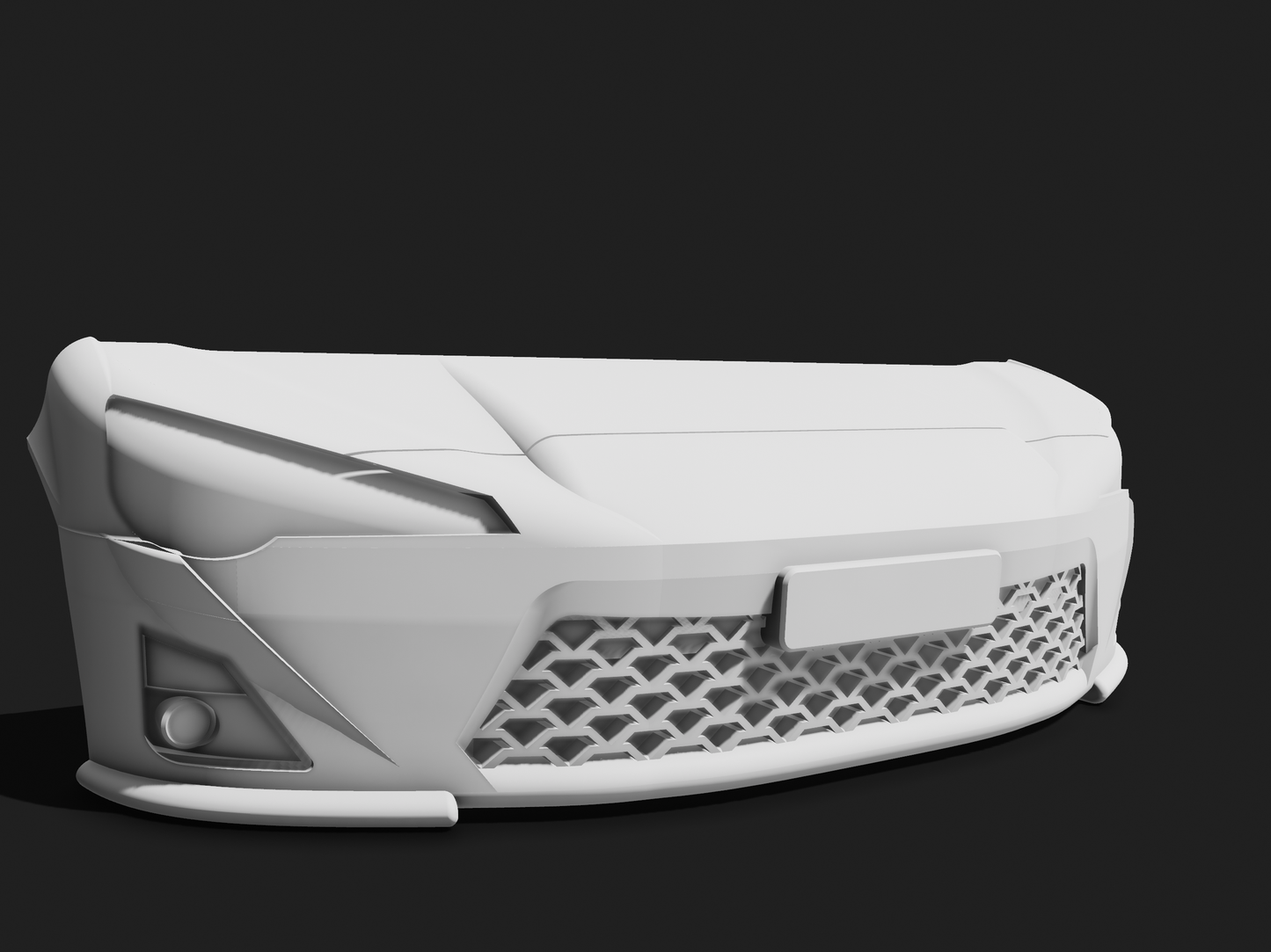 Toyota gt86 3D printed wall sculpture car art work