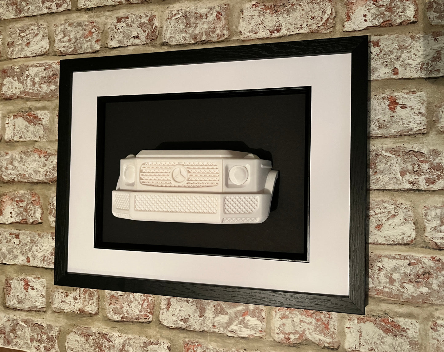 Mercedes G wagon wall decor. Car sculpture, garage decor