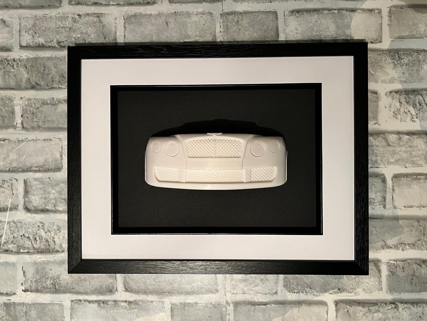 Bentley Continental Art work 2004, 3D garage sculpture, car wall decor
