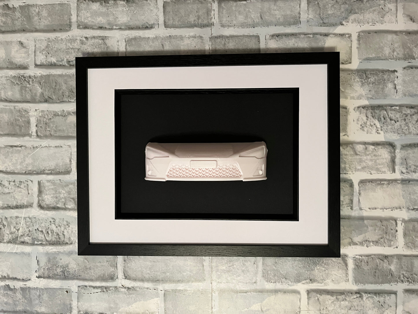 Toyota gt86 3D printed wall sculpture car art work