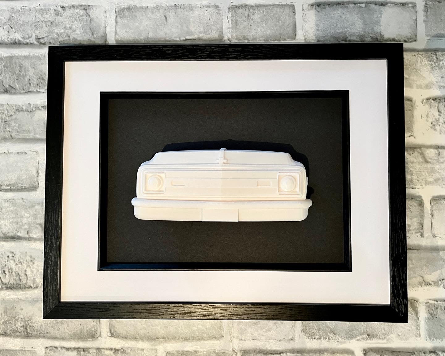 Chevy C10 wall sculpture, car artwork