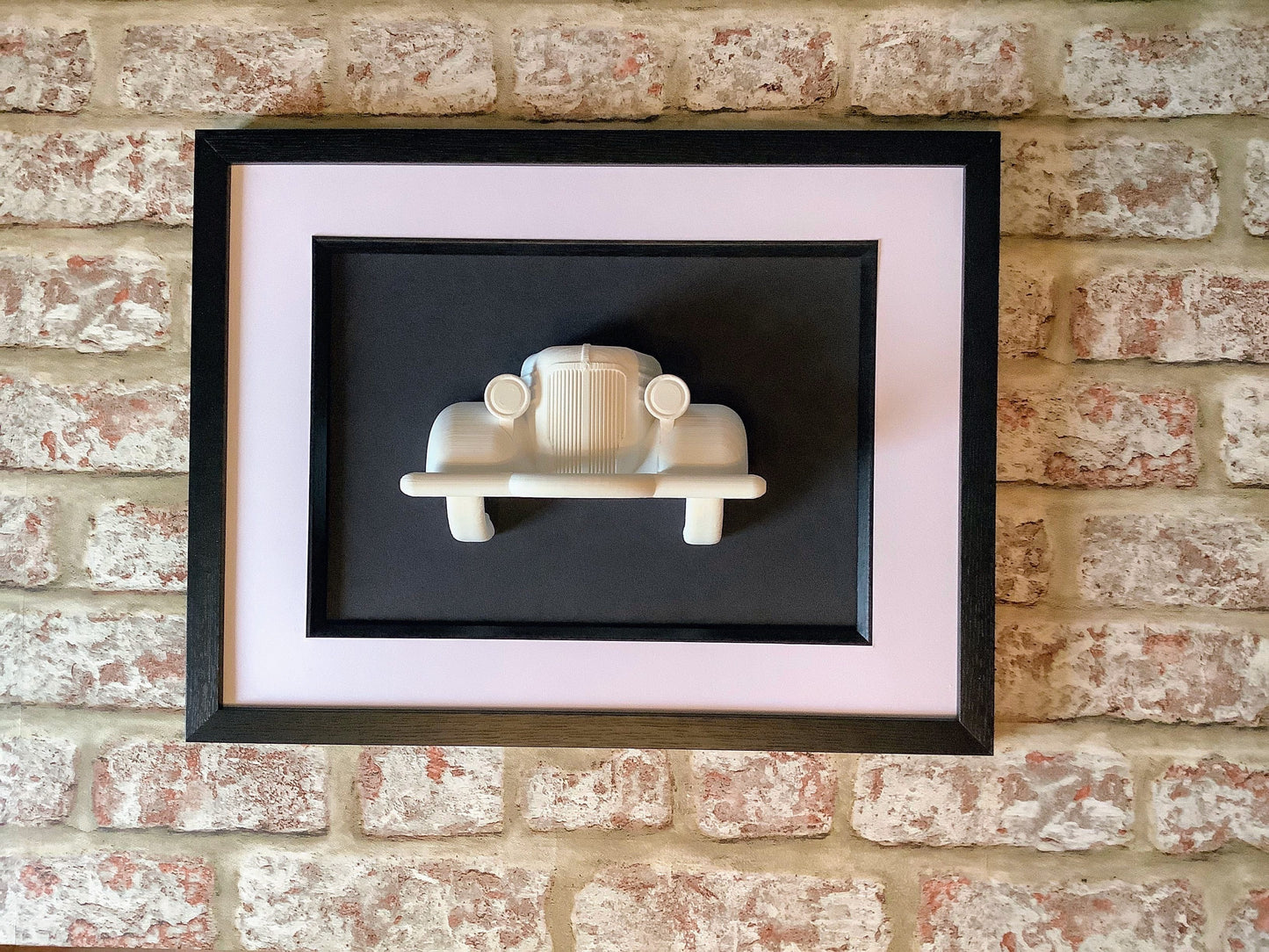 Ford model A 3D sculpture, car wall art