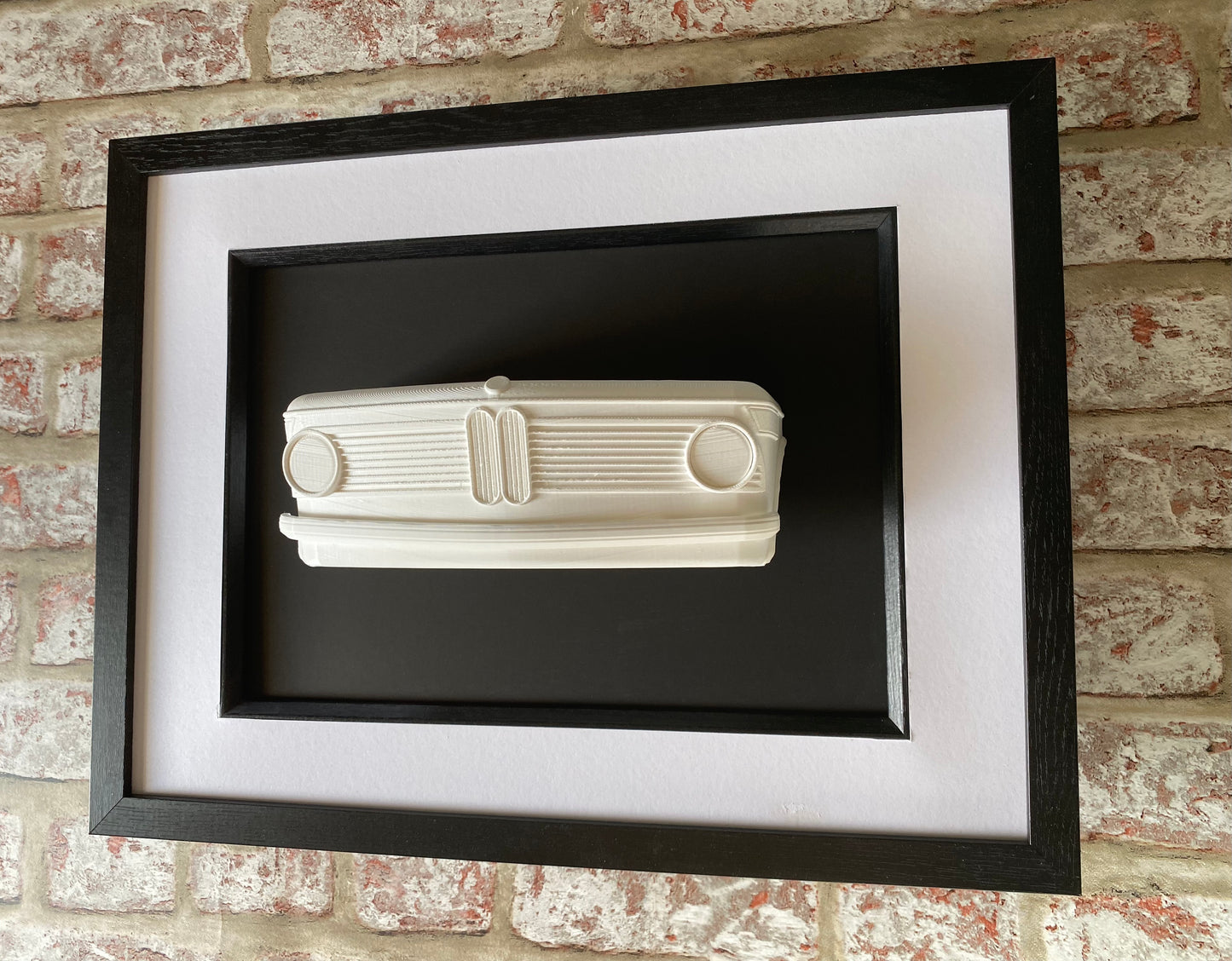 Bmw 2002 wall art, 3D printed car sculpture Garage Art