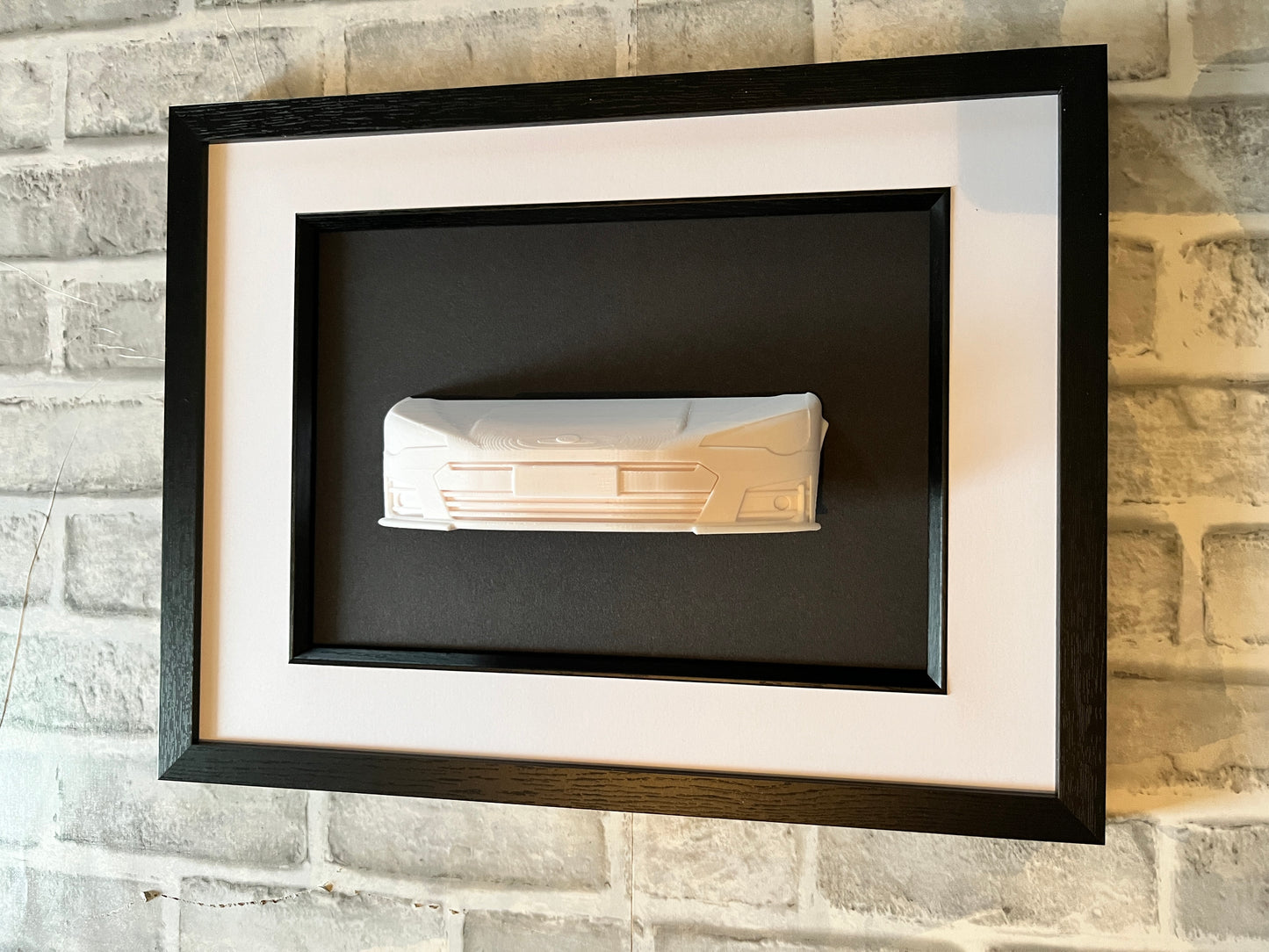 Subaru BRZ 3D printed wall sculpture car art work