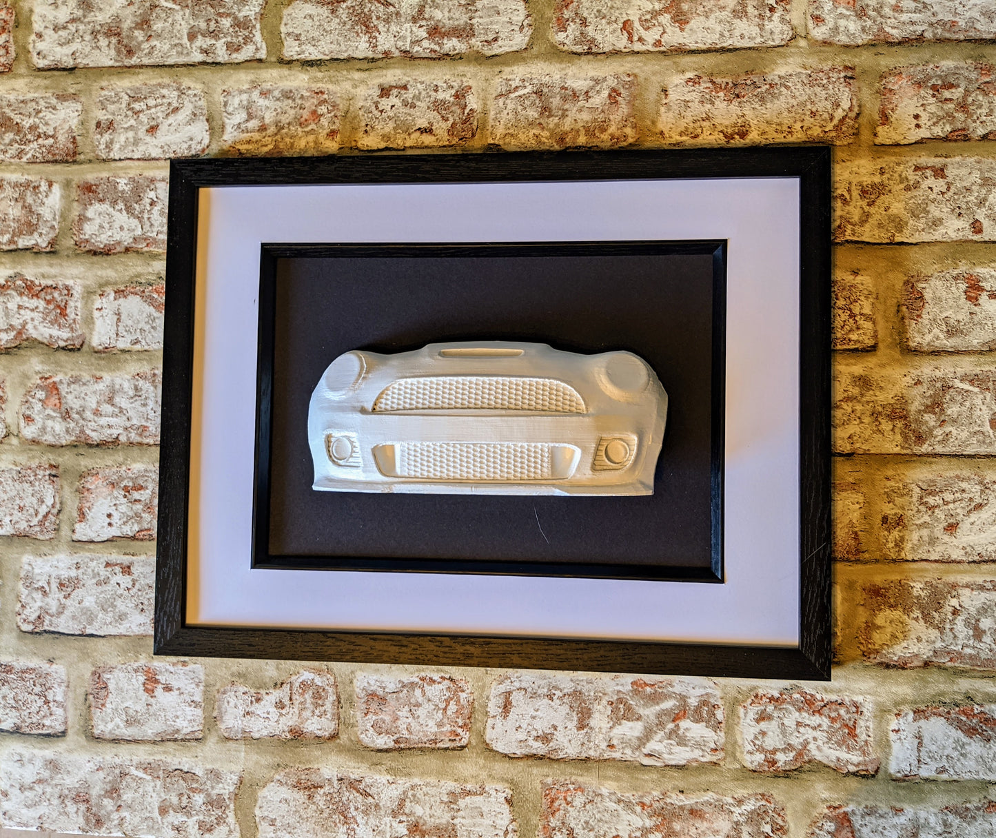 BMW MINI wall art, 3D printed sculpture, car artwork