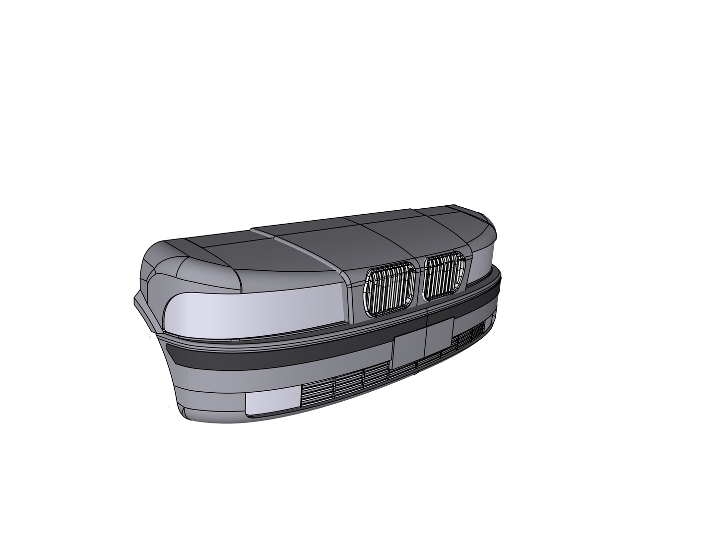 BMW E39 5 series Sculpture Wall Art, car Artwork