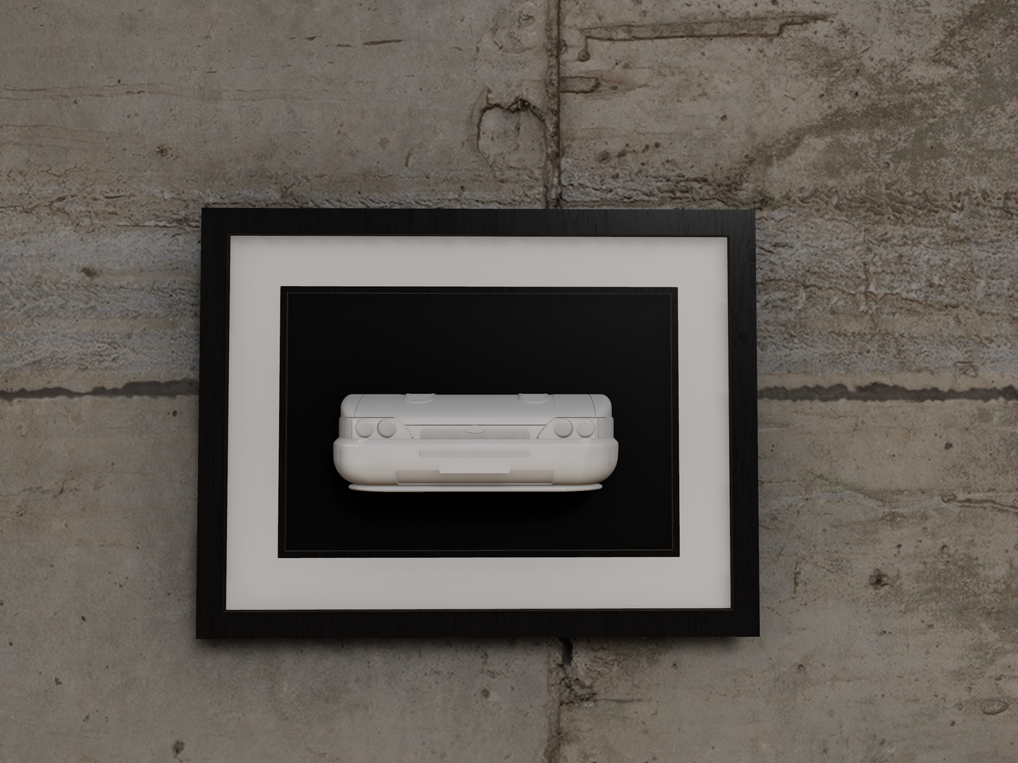 Escort RS cosworth wall art,3D printed sculpture